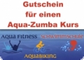 Geschenkgutschein Aqua Jumping Kurs
