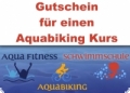 Geschenkgutschein Aquabiking Kurs